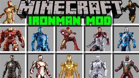 Minecraft Iron Man Mod All Of The New And Limited Edition Iron Man