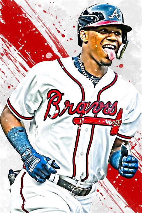 Ronald Acuña Jr Braves Wallpapers Wallpaper Cave