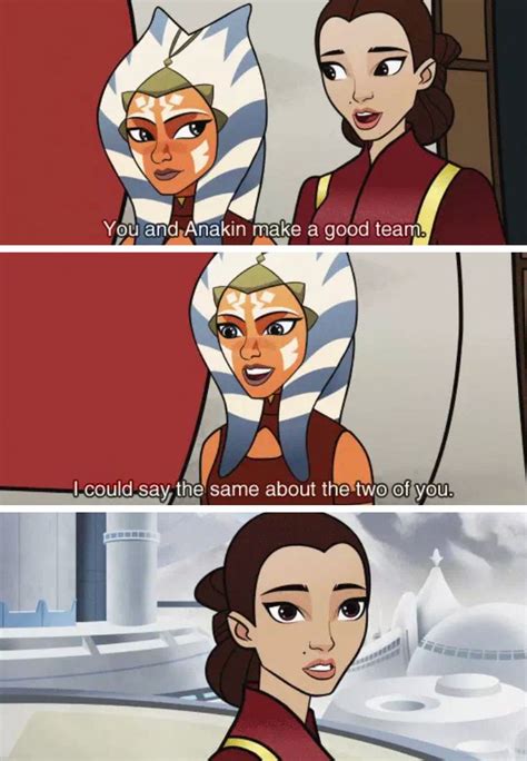 This Proves Ahsoka Knew About Anakin And Padme No One Can Convince Me