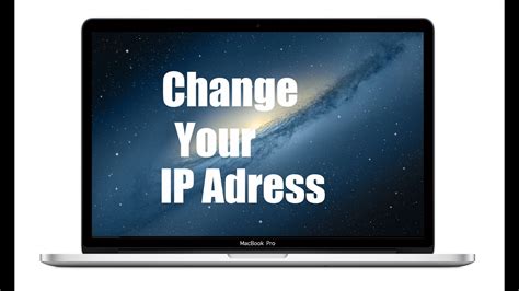How To Change Your Ip Address On Mac Youtube