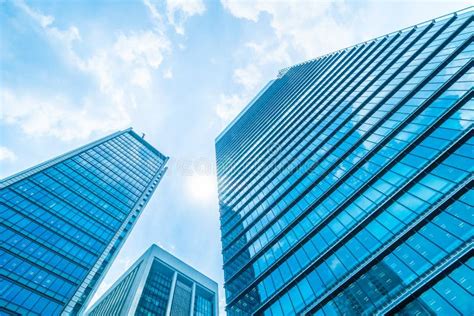 Beautiful Architecture Office Building Skyscraper With Window Glass