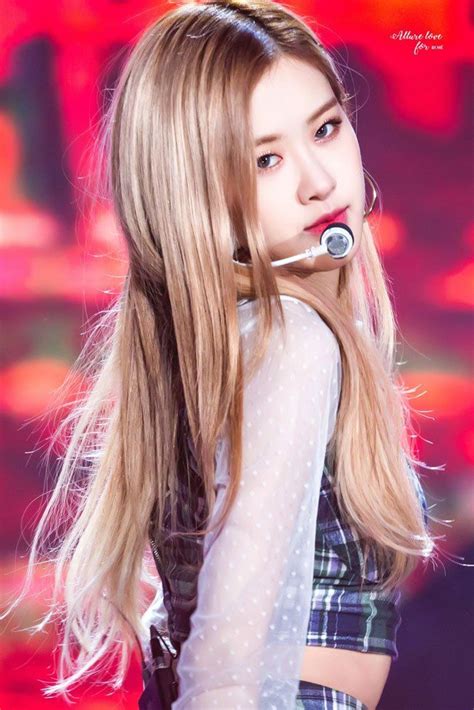 See more ideas about blackpink rose, rose, blackpink photos. HQ Photos BLACKPINK Rosé at BBQ & SBS Super Concert 2018 ...