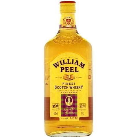 William Peel 1l 40° Whisky Achat Vente William Peel 1l 40