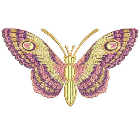 Butterfly Embroidery Free Design 46