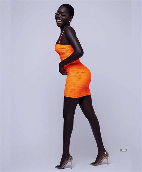 sudanese model nyakim gatwech dubbed as ‘queen of the dark becomes the next instagram sensation