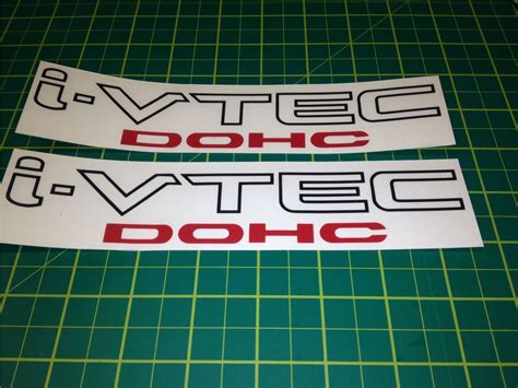 Zen Graphics Honda Accord Civic I Vtec Dohc Decals Stickers