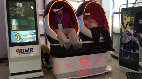 Virtual Reality Simulator Machine 2 Seats Vr Motion Chair 9d Vr Egg