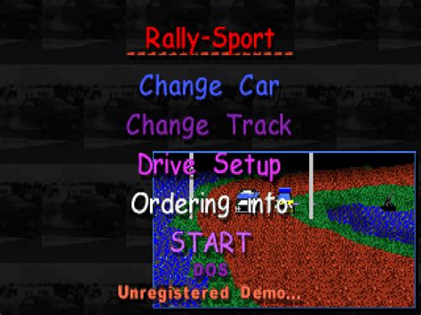 Experience the thrill and challenge of high speed rally racing! Download Rally-Sport | DOS Games Archive