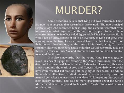 Ppt The Mystery Of King Tutankhamens Death Powerpoint Presentation