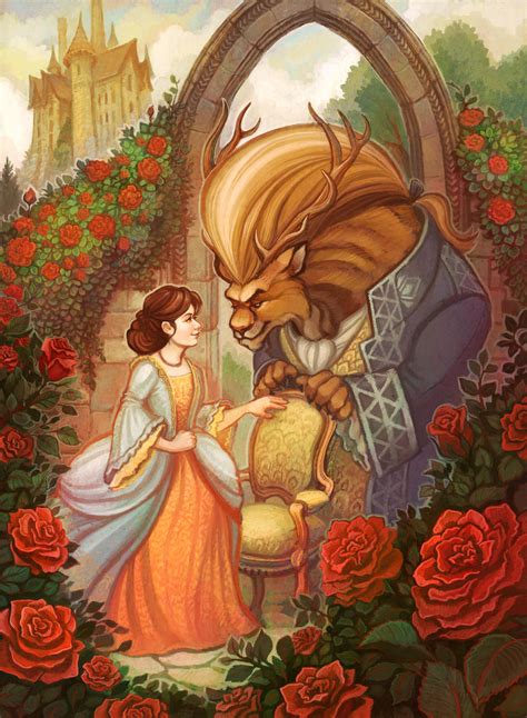 Beauty And The Beast By Rebeccasorge On Deviantart
