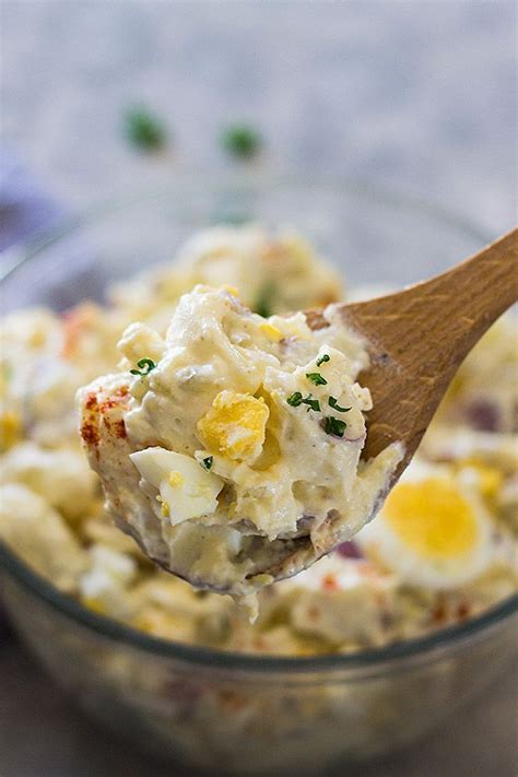 Gumbo potato salad generally has no eggs or pickles in it and is mostly mashed. This creamy Old Fashioned Potato Salad is easy to make and ...