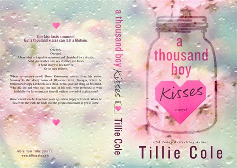A bond that neither time nor distance can break. Cover Reveal: A Thousand Boy Kisses by Tillie Cole - Books ...