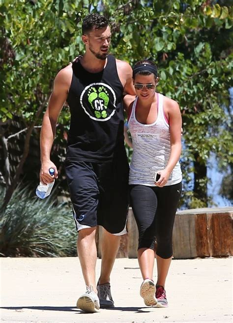 Lea Michele With Her Boyfriend - Hike in Los Angeles, August 2014 