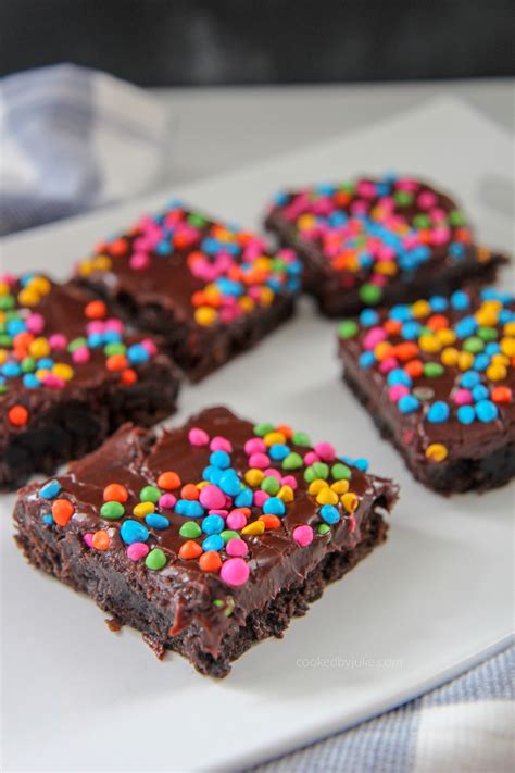 Cosmic Brownies With Video Cooked By Julie