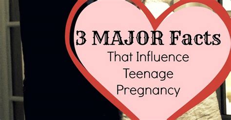 3 Major Facts That Influence Teenage Pregnancy In Feb 2024