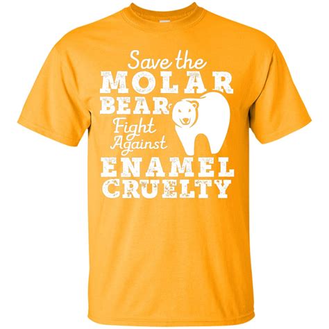 Save The Molar Bear Unisex Tee Decalcustom