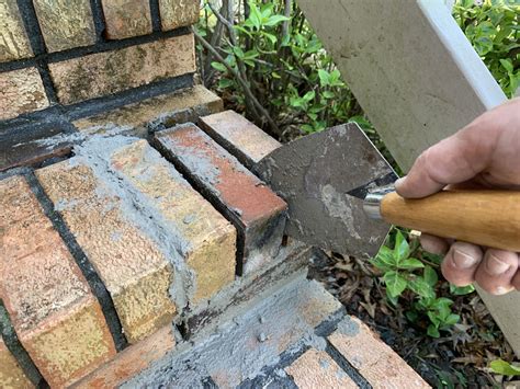 How To Repair Brick Steps Step By Step