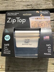 An alternative to disposable bags, the stasher silicone reusable storage bag is a smart option for food storage. Zip Top Reusable Food Storage 4 oz Bags Oven/Freezer ...