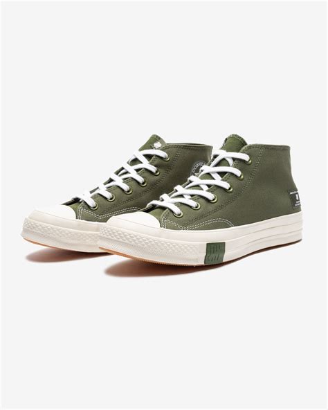Converse X Undefeated Chuck 70 Mid Chive Parchment Undefeated