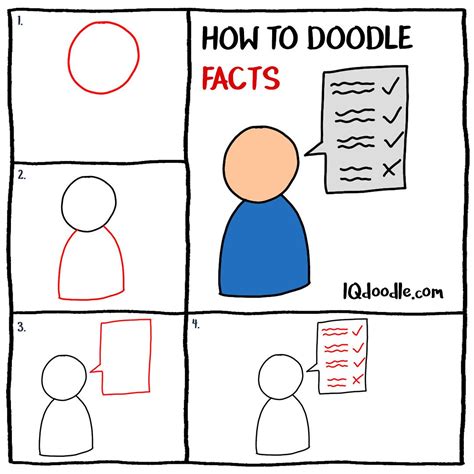 How To Doodle Facts Iq Doodle School Doodles Facts Doodle Drawings