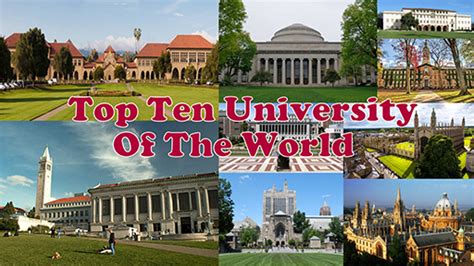 Top Ten Universities In The World Harvard Universitymassachusetts