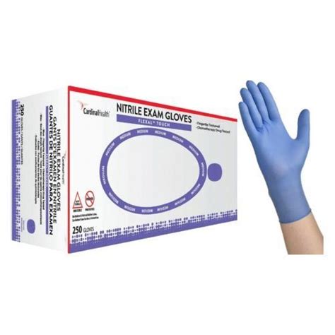Cardinal Health Nitrile Examination Gloves Feature Light Weight Color Blue At Rs 366 Box