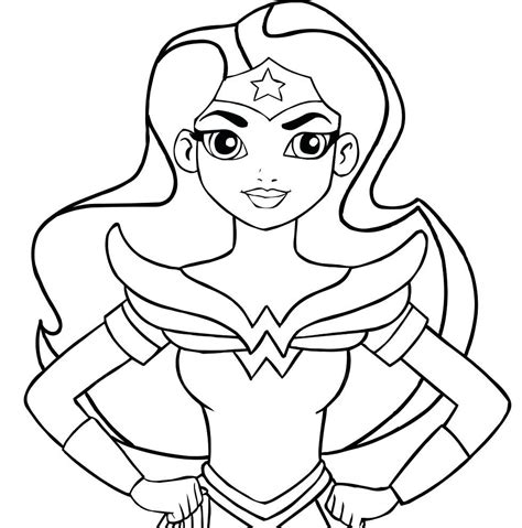 And now, at last, the justice league of superman, batman, wonder woman, aquaman, and more has finally come together on screen. Dc Superhero Girl Coloring Pages at GetColorings.com ...