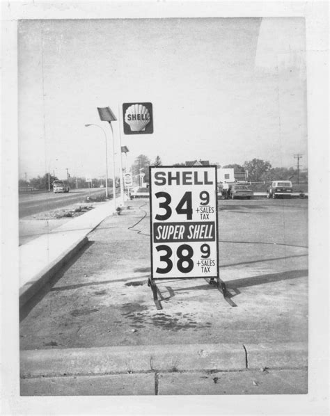 1971 gas prices | Gas prices, Shell station, Detroit