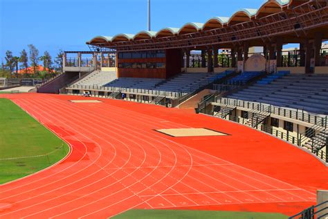 Free Images Structure Leisure Baseball Field Arena Race Track