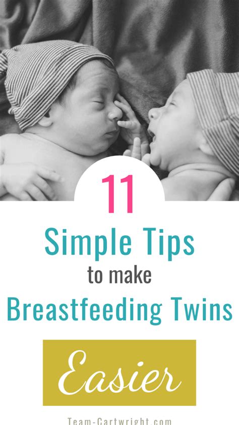 11 Tips And Tricks For Breastfeeding Twins Team Cartwright