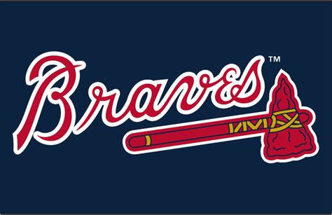 Free download atalanta vector logo in.eps format. Atlanta Braves Primary Dark Logo - National League (NL ...