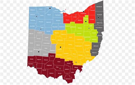 Ohio Stock Photography Map Royalty Free Image Png 500x515px Ohio