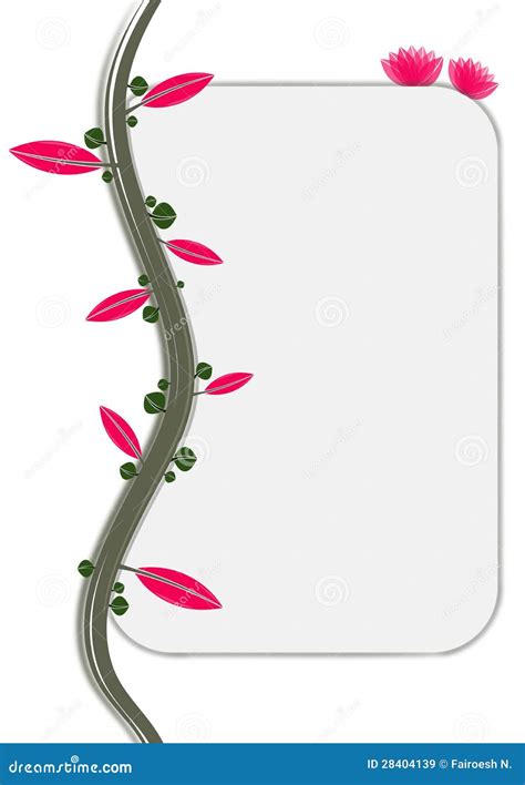 Florish Poem Vector Background Stock Illustration Image 28404139