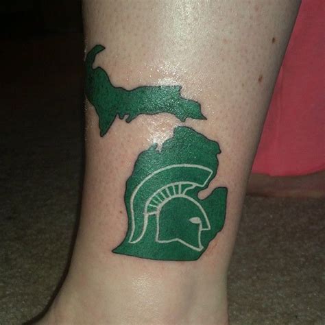 *michigan has 11,000 inland lakes. 43 Spectacular State of Michigan Tattoos - TattooBlend