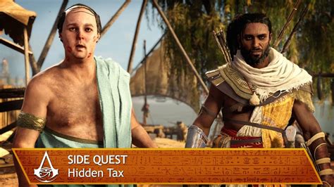 Assassin S Creed Origins Side Quest Hidden Tax Ubisoft Help