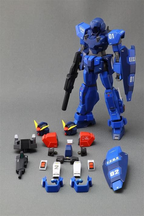 Hg 1144 Adele Blue Destiny Customized Build Gundam Kits Collection