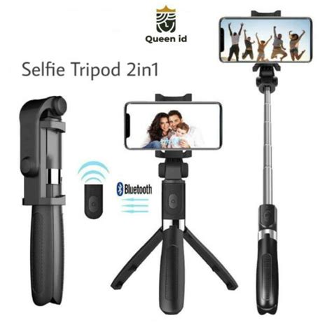 Jual Tongsis Tripod Bluetooth Selfie Stick Tripod Tongsis Universal