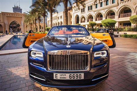The New Rolls Royce Dawn From Be Vip Luxury Car Rental In Dubai Is All