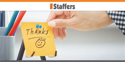 Each of those thank you notes has to be at least slightly. 4 Tips for Writing an Interview Thank You Note - Staffers Inc.