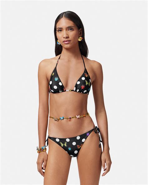 Versace Butterflies Bikini Top For Women Online Store Eu