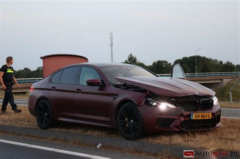 Bmw M5 First Edition Takes A Hit In The Netherlands