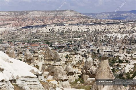 Turkey Eastern Anatolia Cappadocia Goereme Fairy Chimneys At