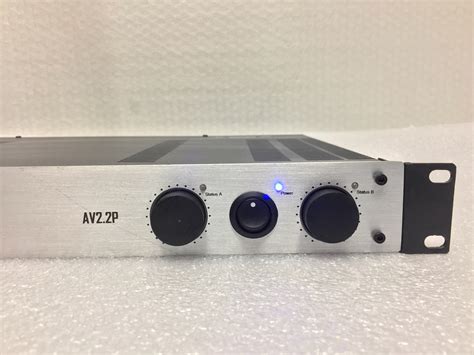 Australian Monitor Audio Visual Av22p 2 X 100w Stereo Power Amplifier