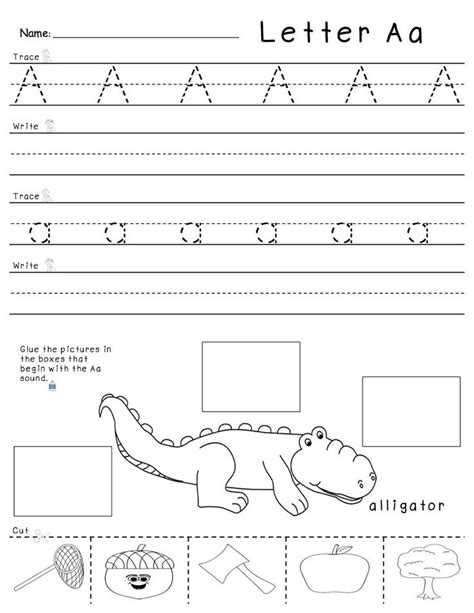 Tracing The Letter A Free Printable Activity Shelter Tracing