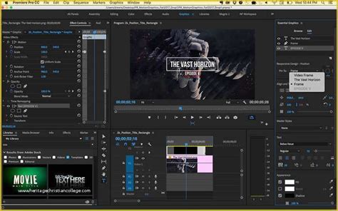 Create professional productions for film, tv and web. Premiere Pro Credits Template Free Of Adobe Premiere Pro ...