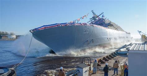 us littoral combat ship marinette launched naval today