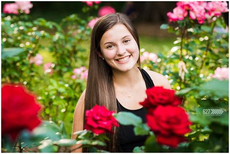 Raleigh Rose Garden Senior Portraits Apex Cary Raleigh Nc Senior