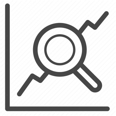 Analytics, graph, market, overview, report, research, stocks icon
