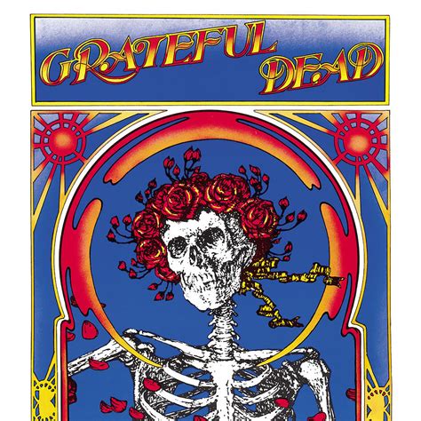 Grateful Dead Skull And Roses Remastered By Grateful Dead Digital Art