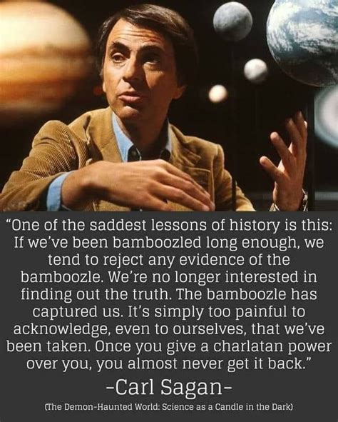 Bamboozled Again Science And Tech Carl Sagan Inspirational Quotes